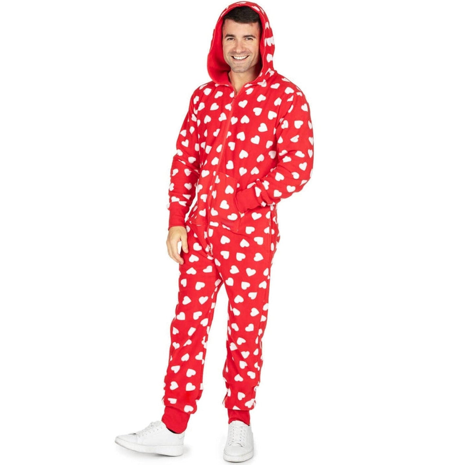 Christmas Hooded Onesie Pajamas