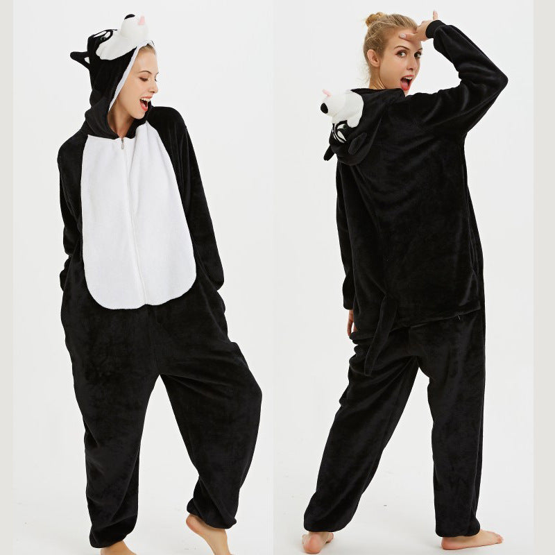 Husky Animal Onesie Pajamas