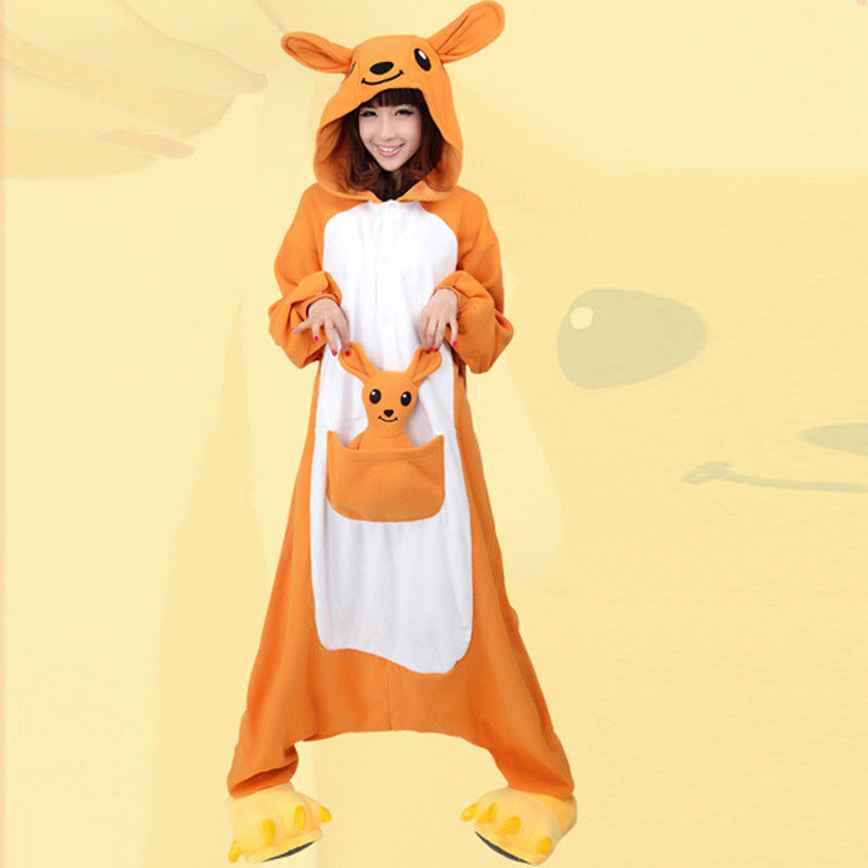 Kangaroo animal Pajamas onesie